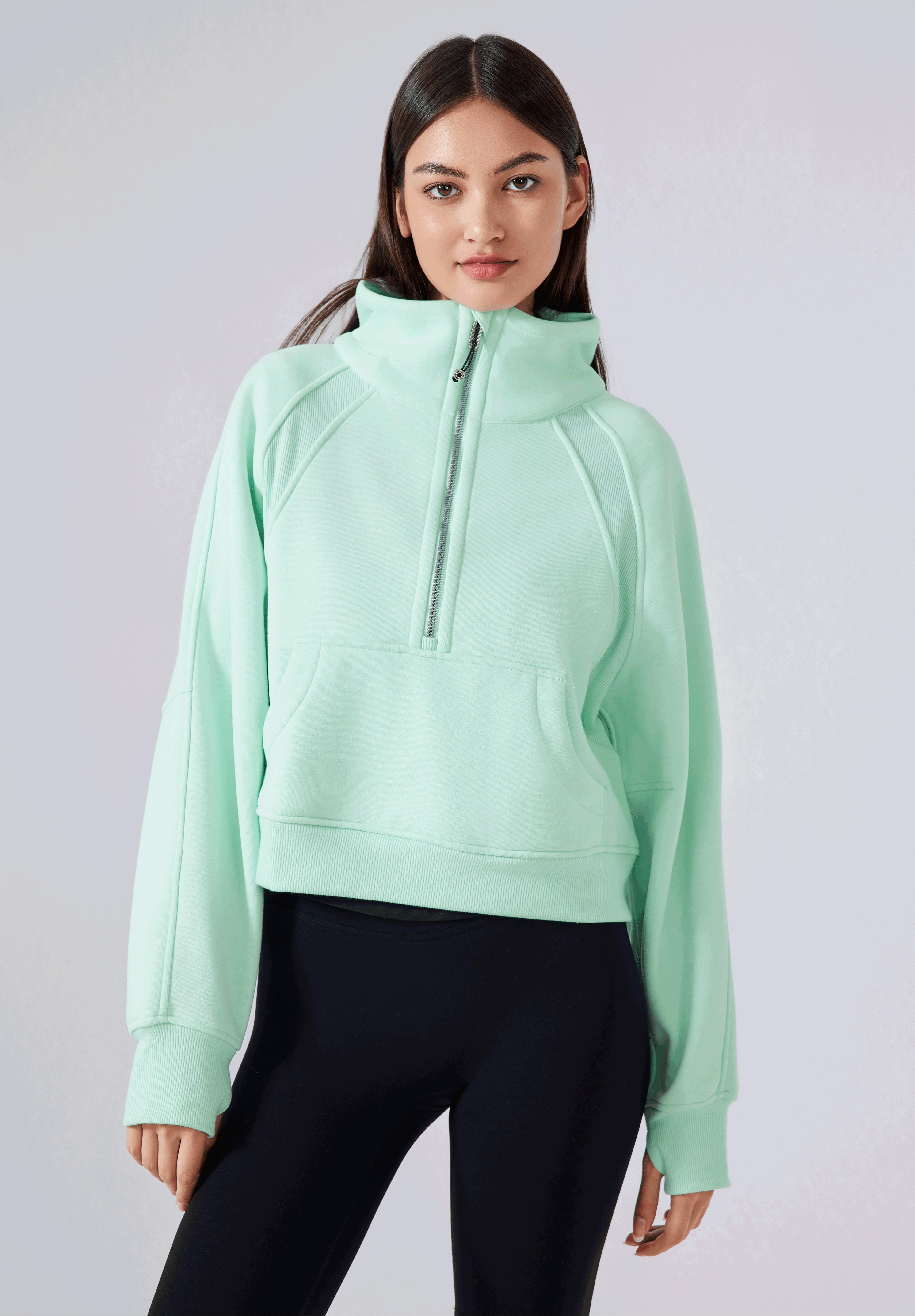 Long Sleeve Zipper Hooded Jacket