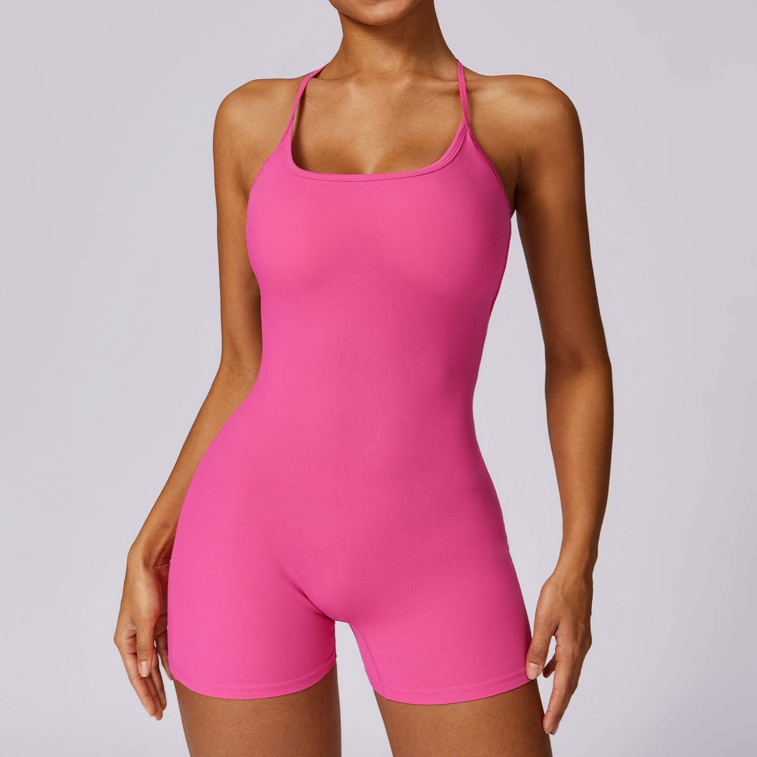 Schnelltrocknender nahtloser Sport-Bodysuit