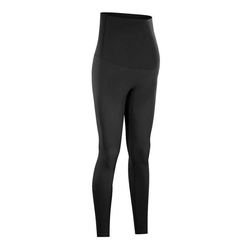 Yoga-Leggings zum Umziehen mit hohem Bund und Bauchwickel
