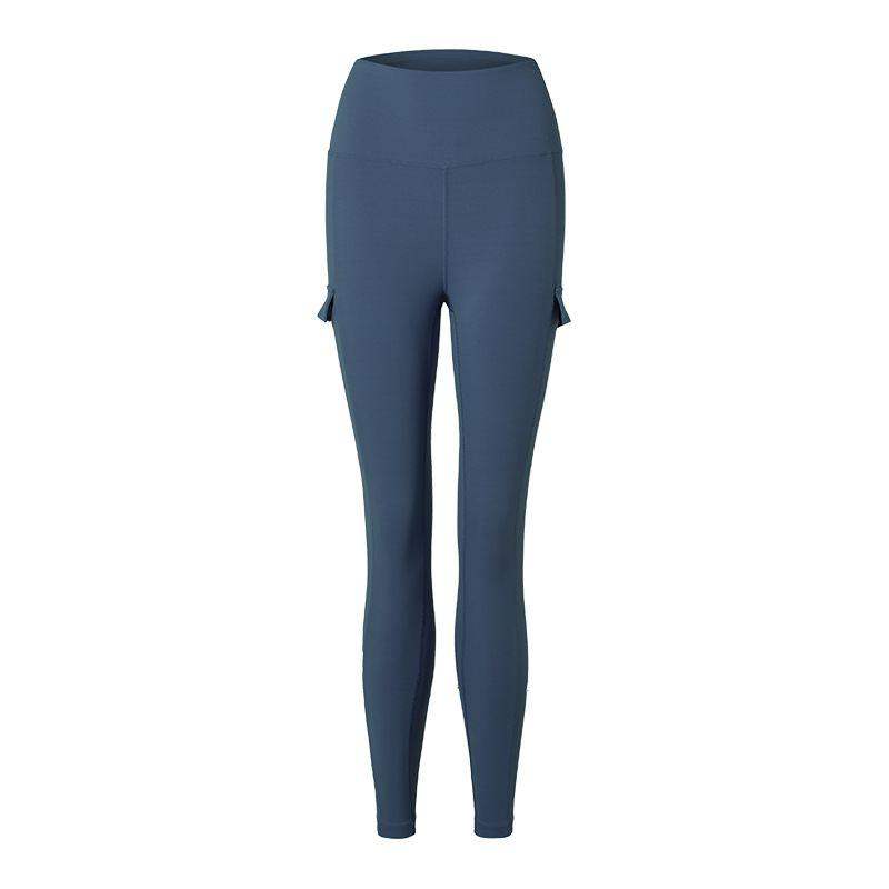 Leggings mit hoher Taille und Seitentaschen