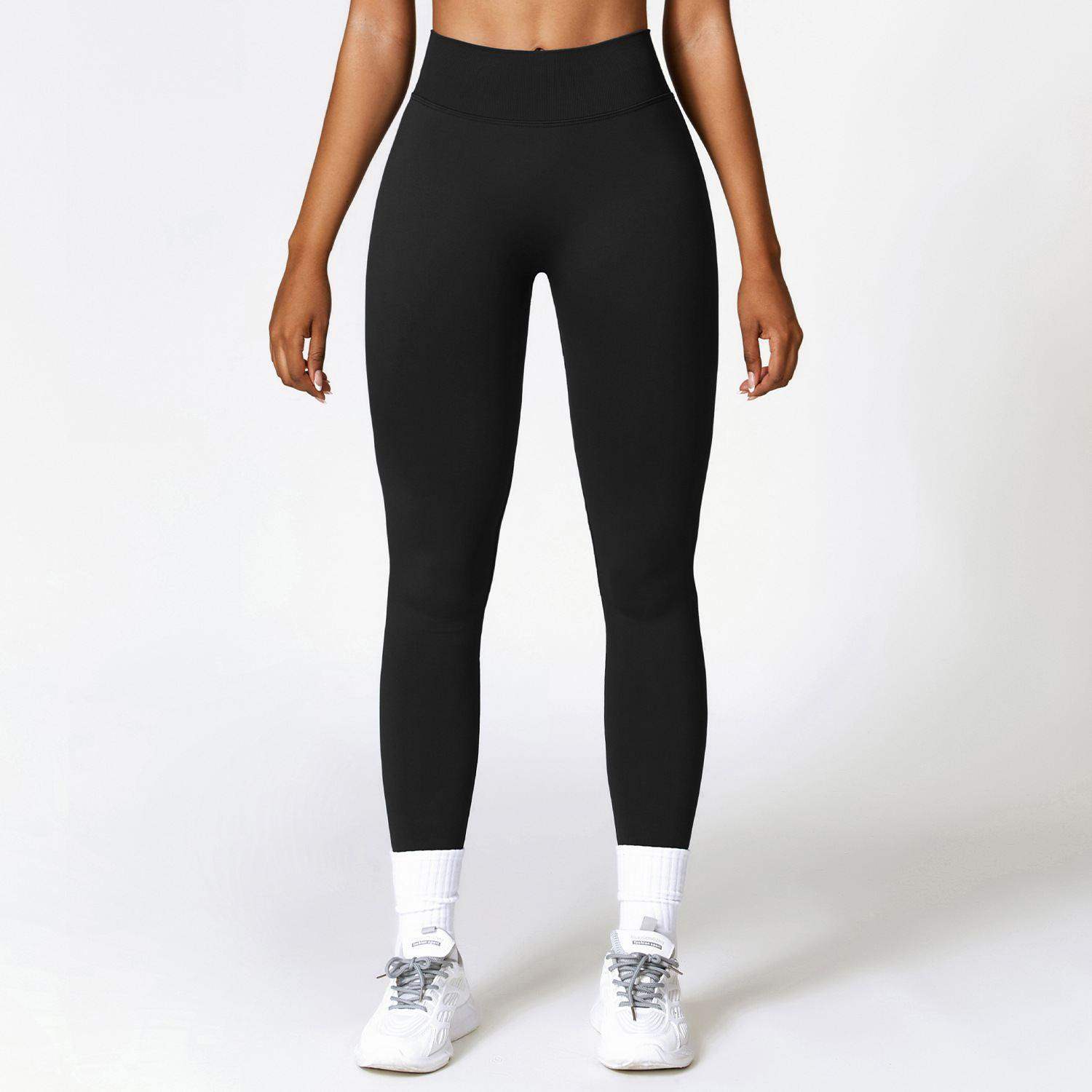 Fitness-Leggings mit hoher Taille