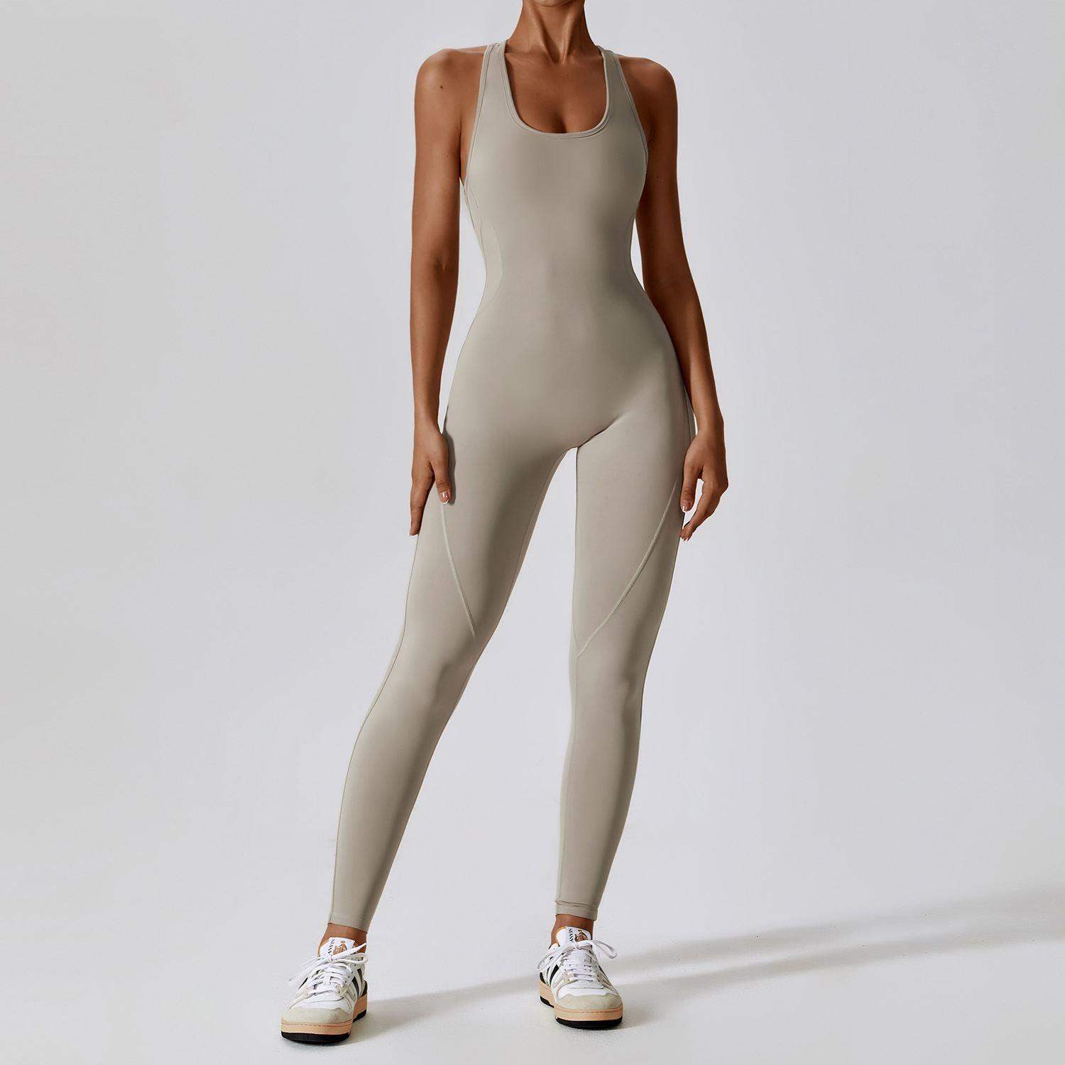 Lange Jumpsuit-Einteiler