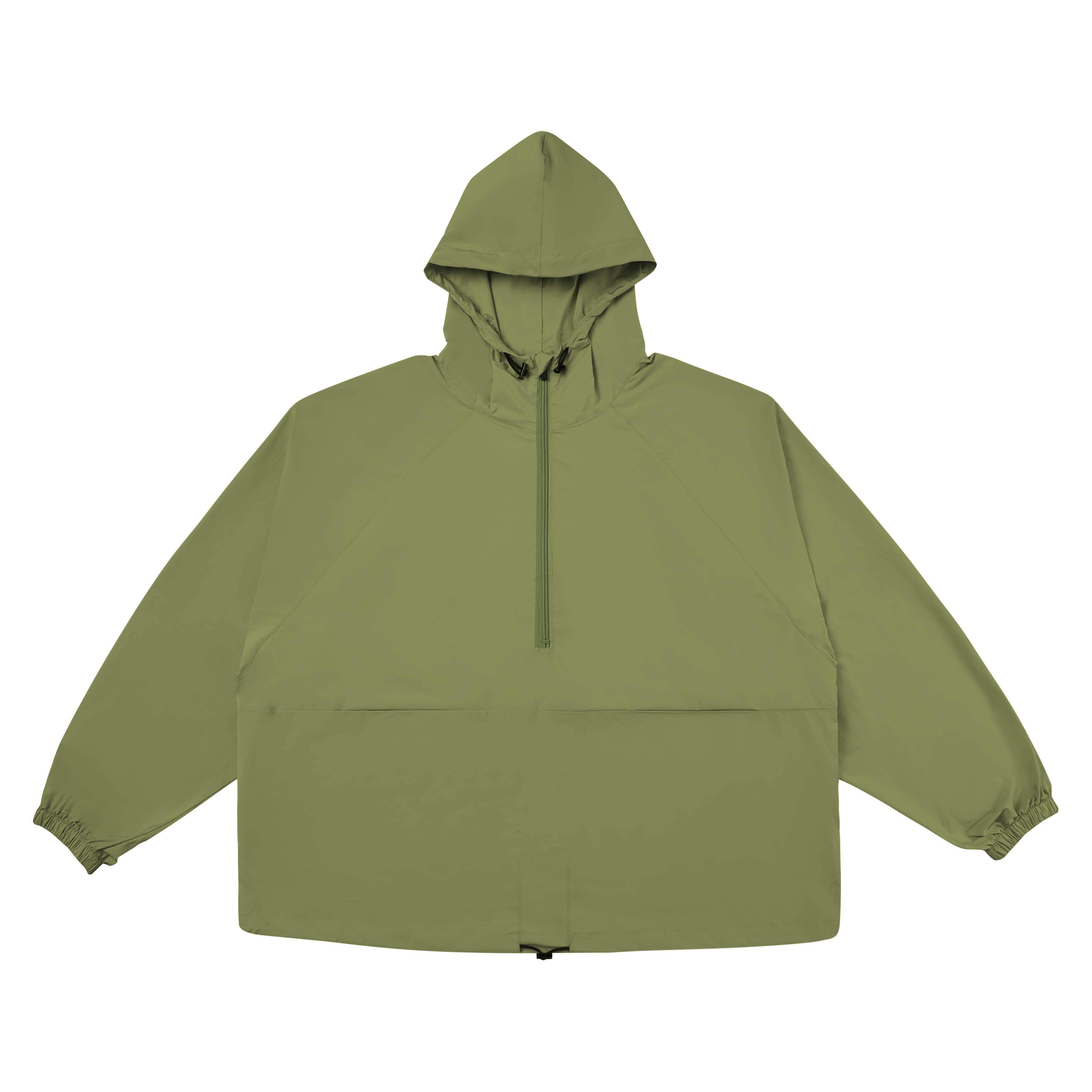 Outdoor-Jacke mit halbem Reißverschluss