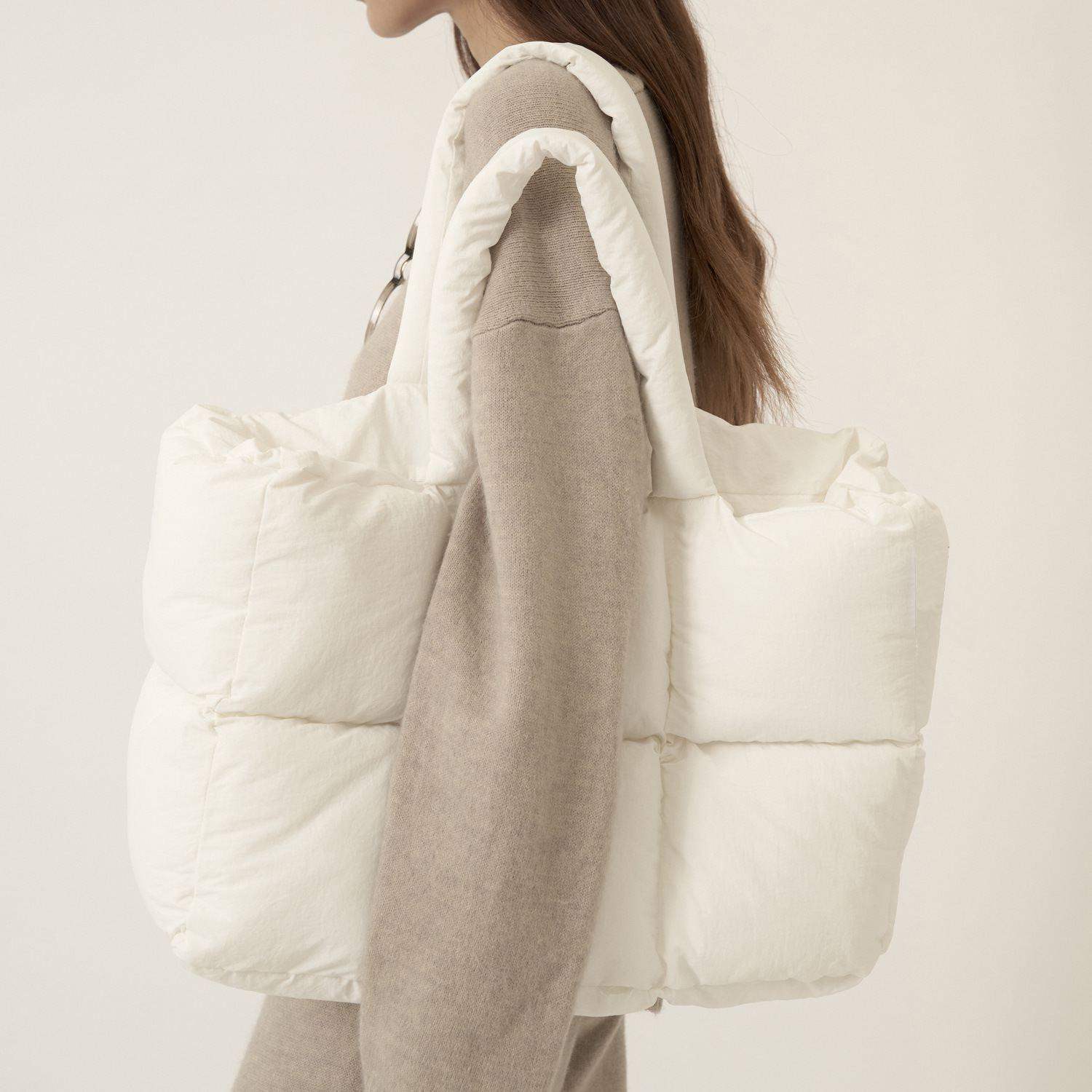 Quilted Puffer Bag