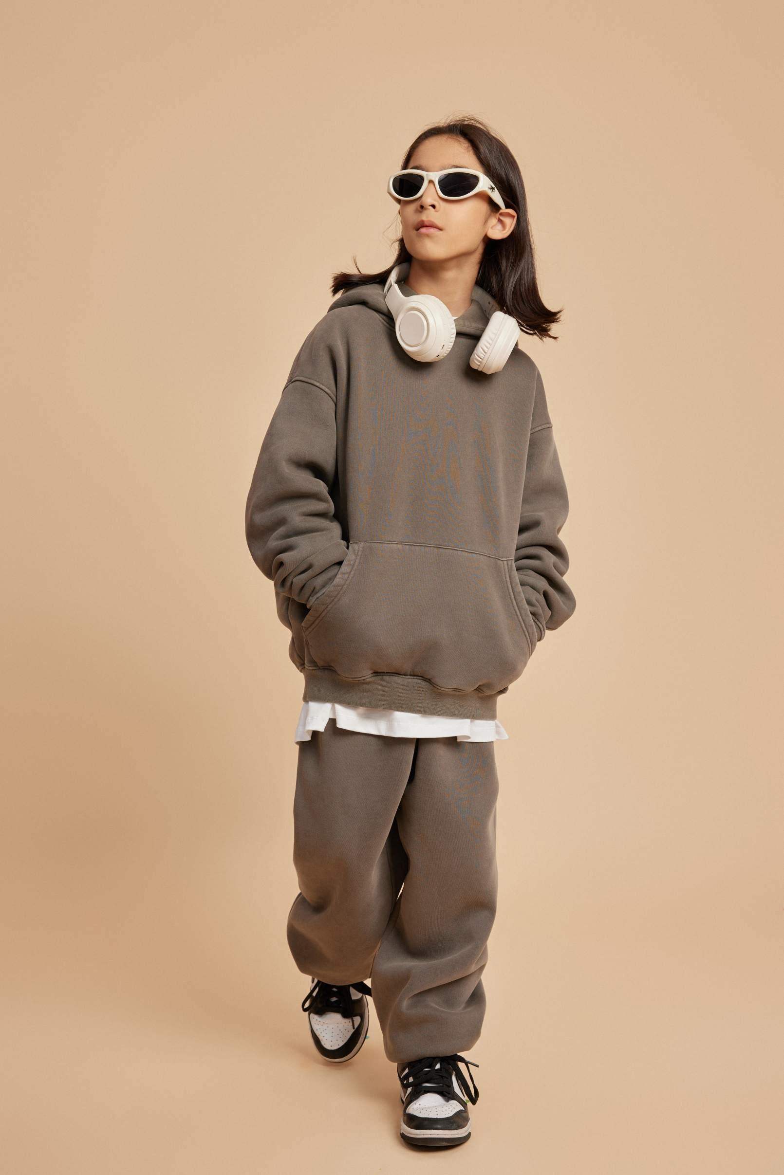 355 g Kapuzenpullover für Kinder