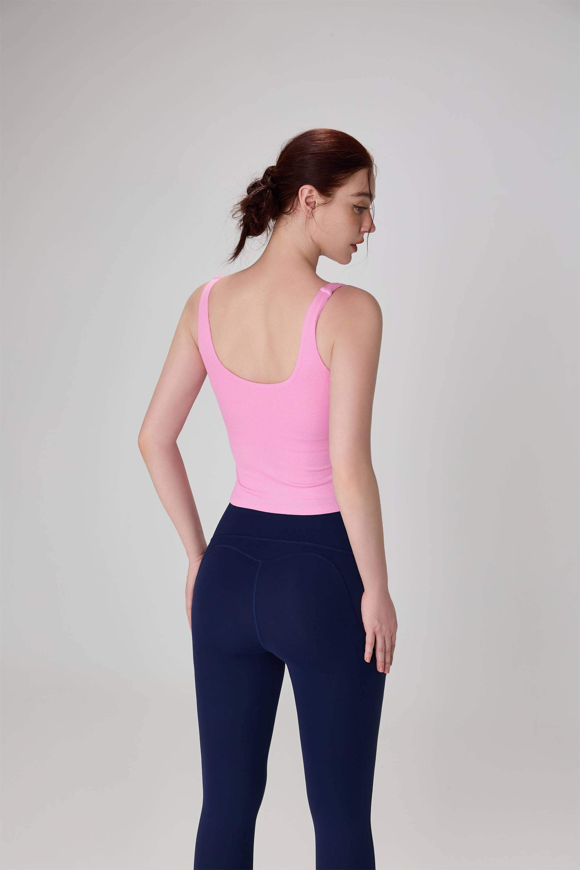 Modal Wide-Strap Yoga Tank Top