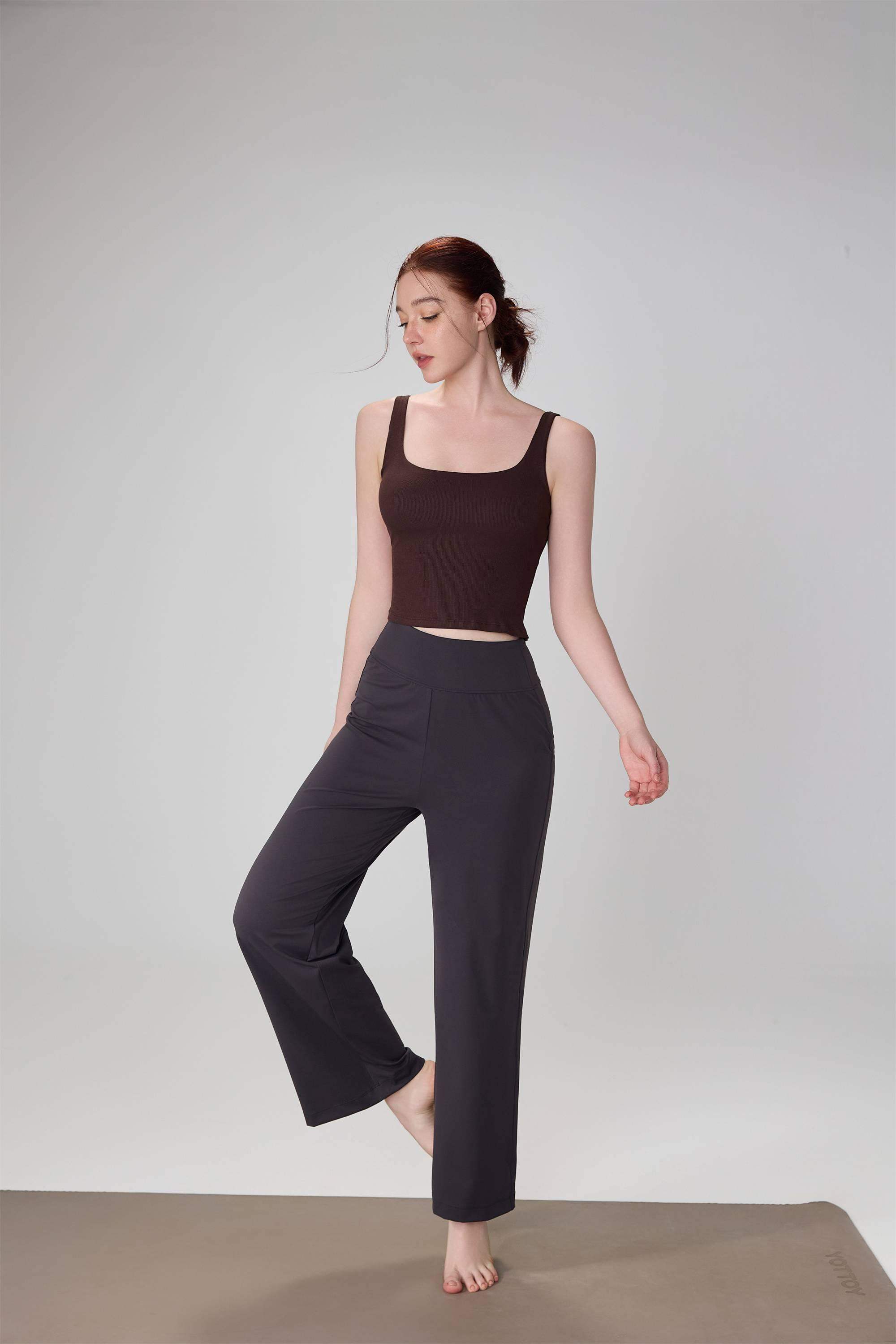 Outdoor-Laufhose mit geradem Bein und weitem Bein für Damen 