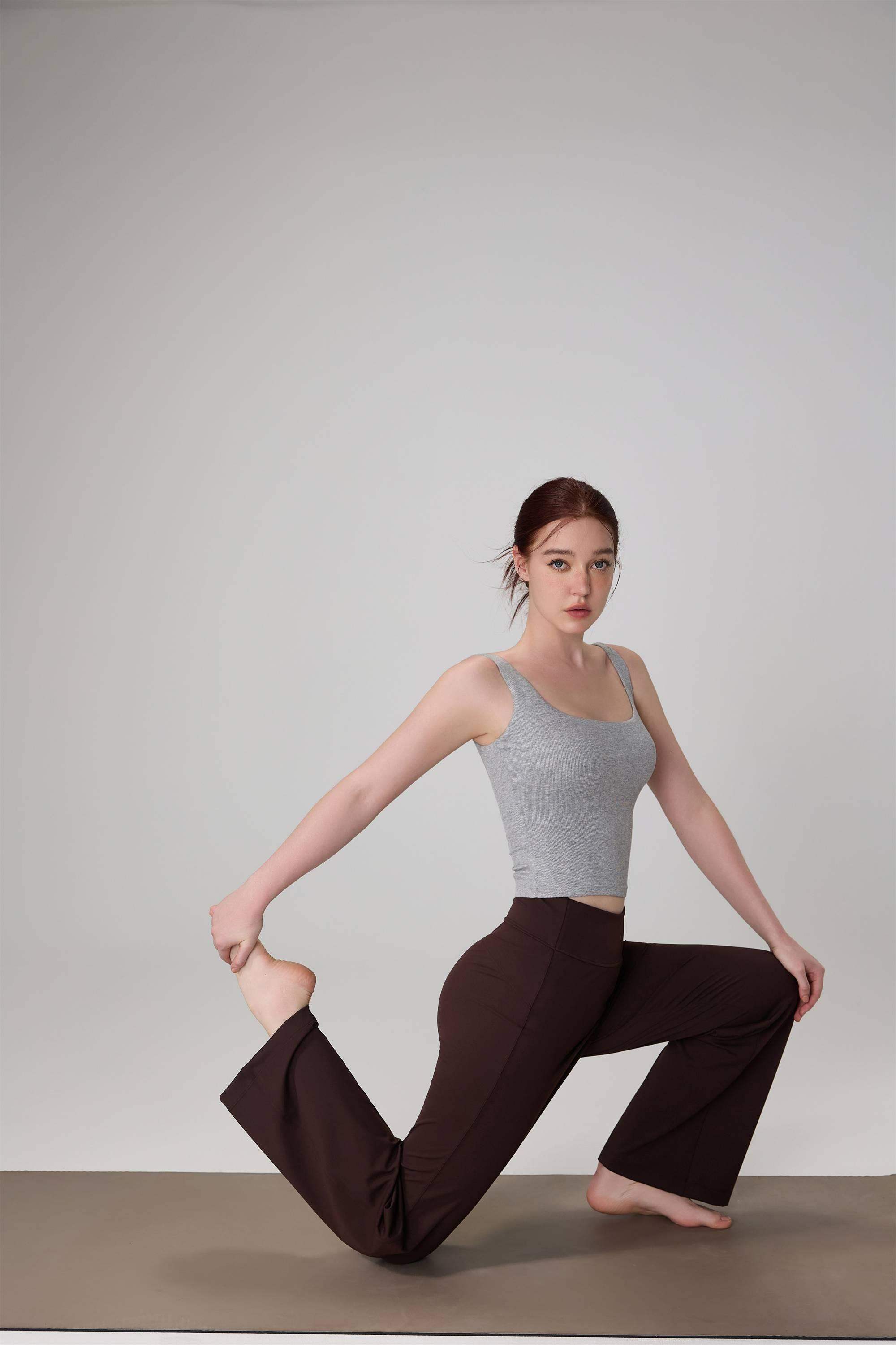 Outdoor-Laufhose mit geradem Bein und weitem Bein für Damen 