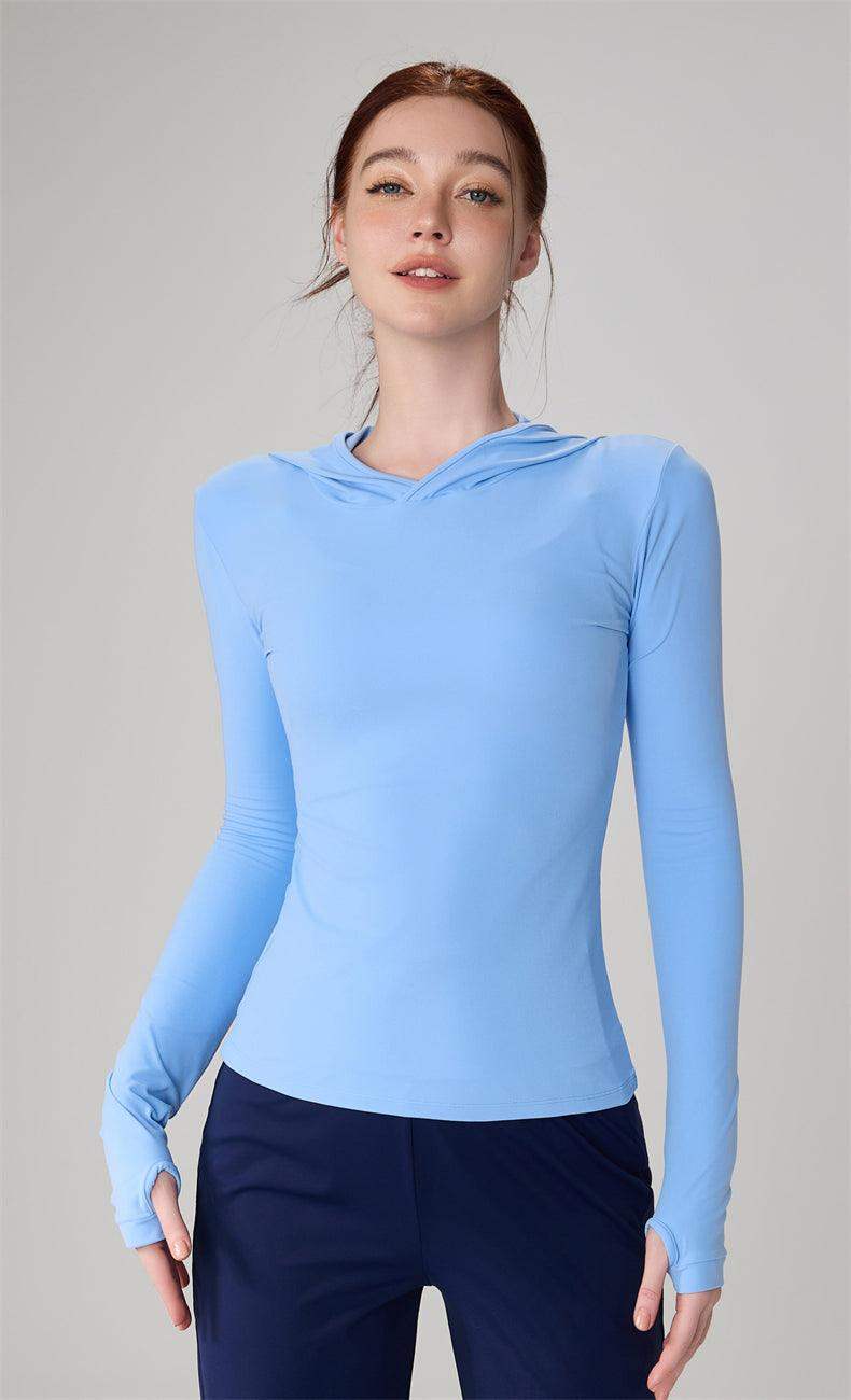 Women‘s Slim-Fit Quick-Dry Running & Workout Hoodie