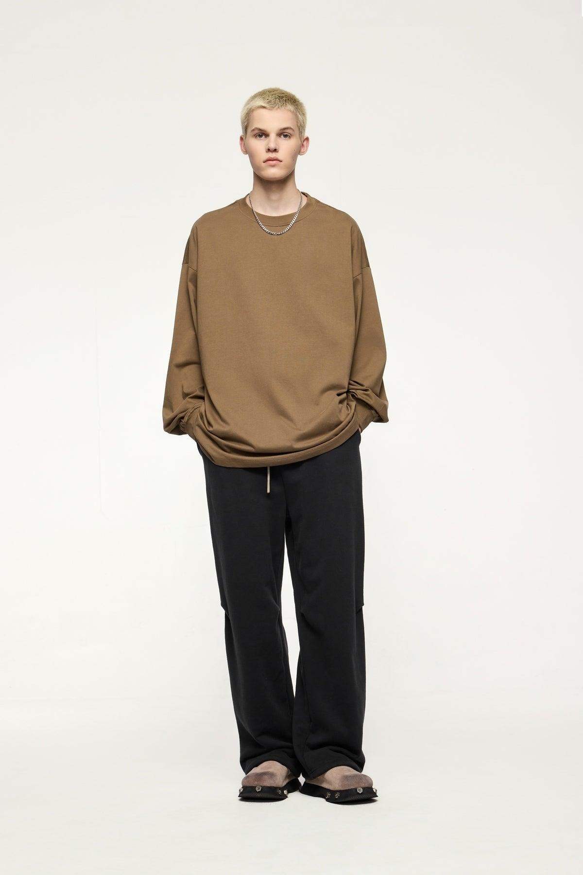 Straight-Leg Fleece Sweatpants