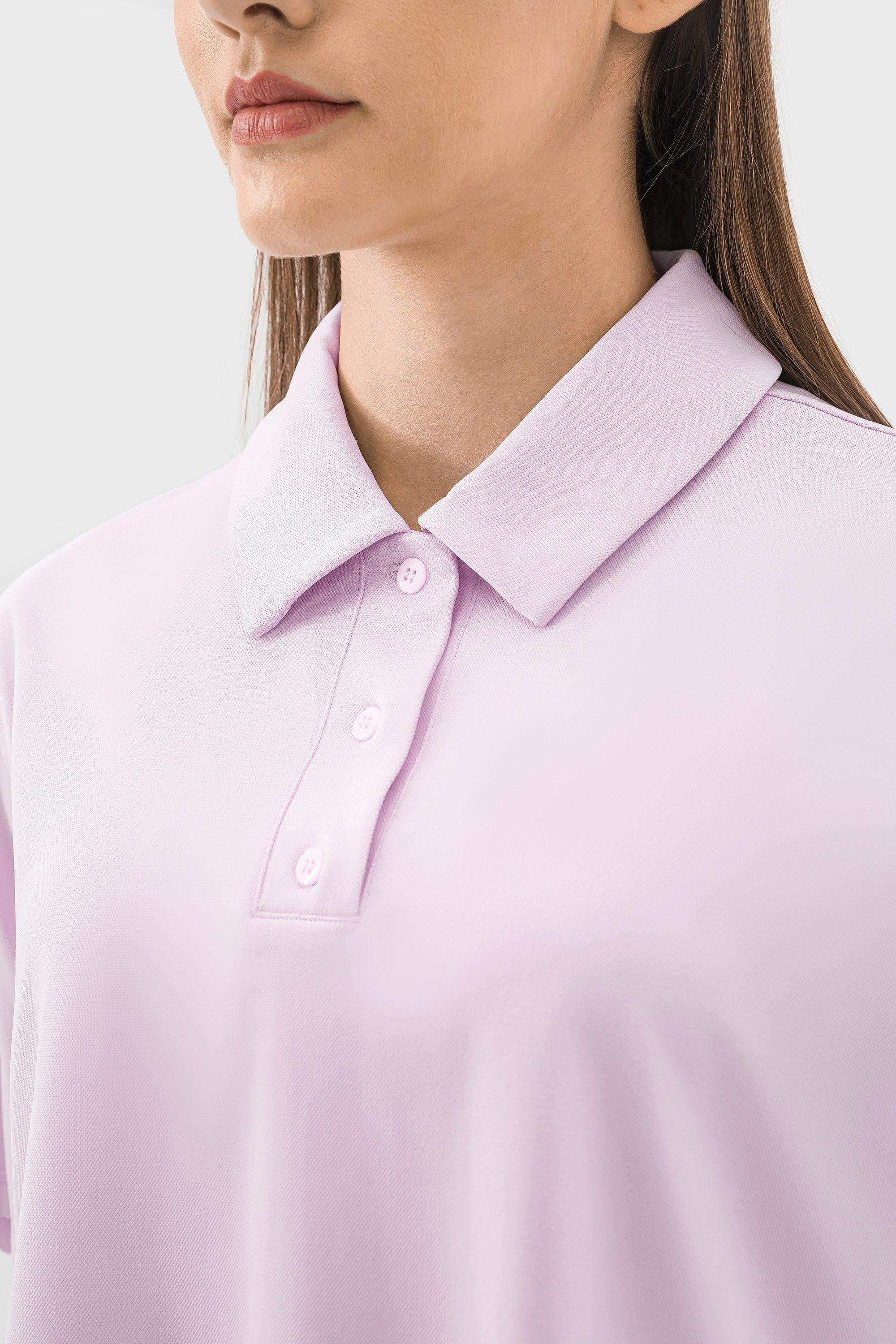 Quick-Dry Loose-Fit Breathable Polo Shirt