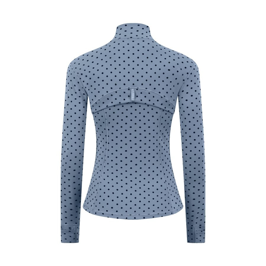 Women's Polka Dot Slim-fit Jacket