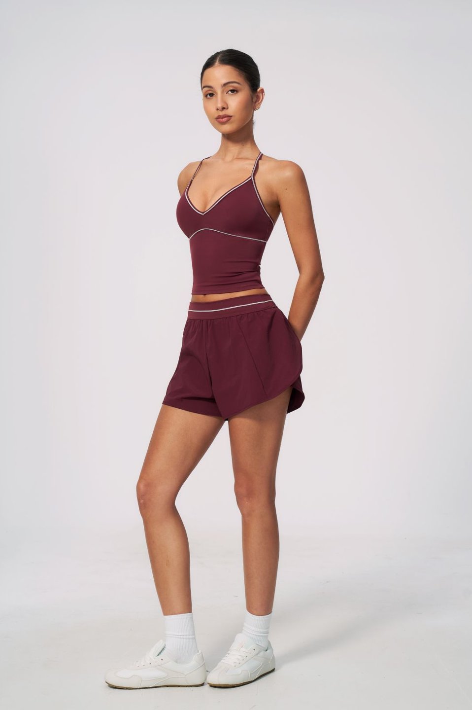 Spaghetti Skort Stripe Set