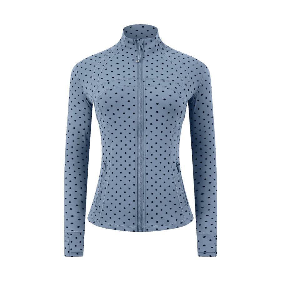 Women's Polka Dot Slim-fit Jacket