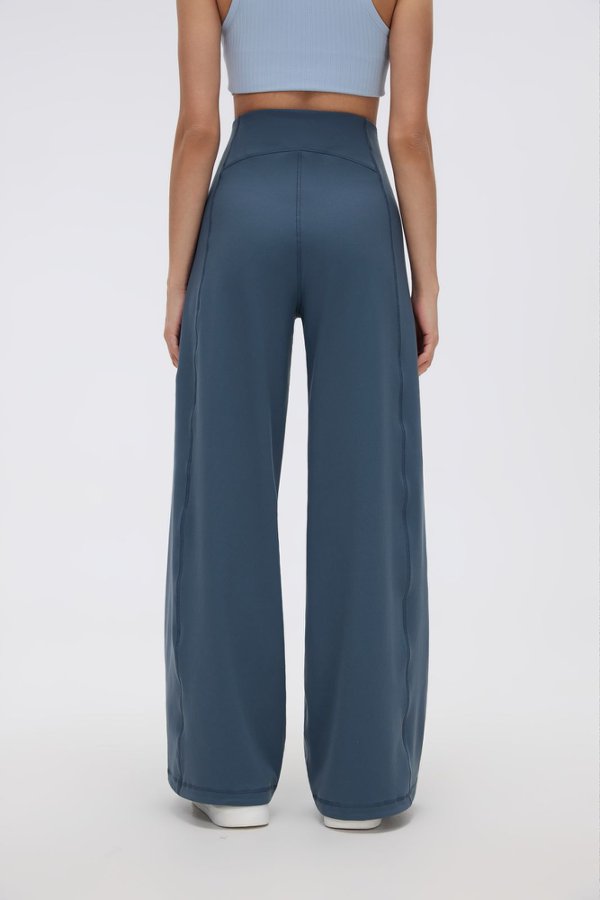 Women's High-Rise Wide-Leg Trousers