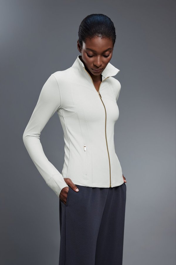 Woman Longsleeve Zipper Jacket