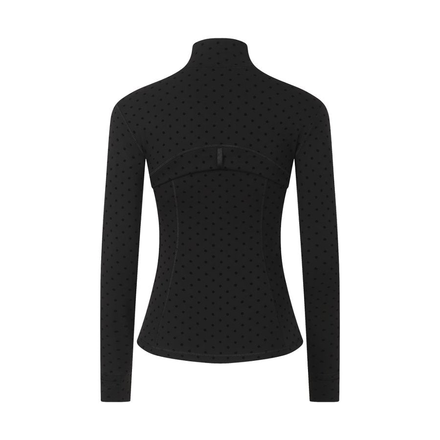 Women's Polka Dot Slim-fit Jacket