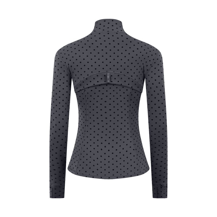 Women's Polka Dot Slim-fit Jacket