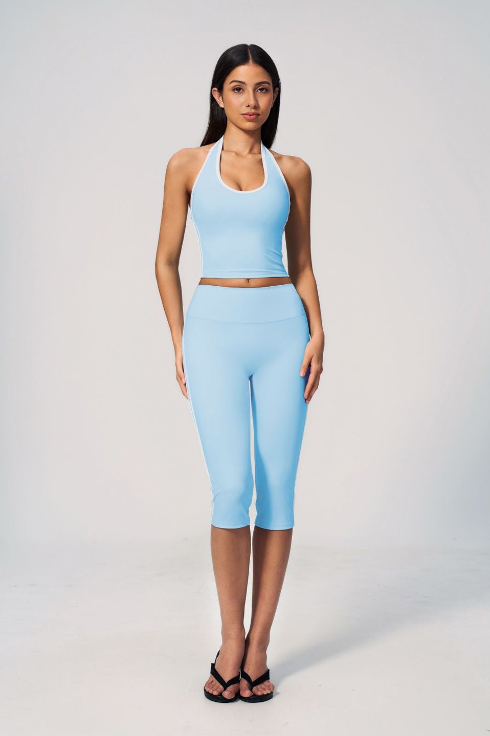 Halter Neck Capri Pants