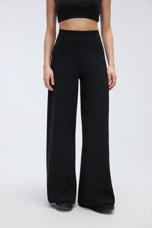 Women's High-Rise Wide-Leg Trousers