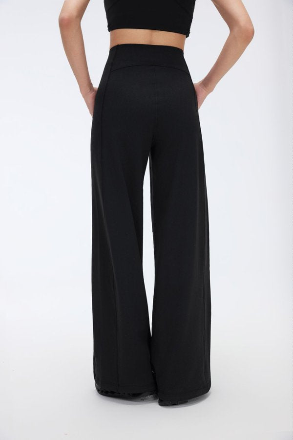 Women's High-Rise Wide-Leg Trousers