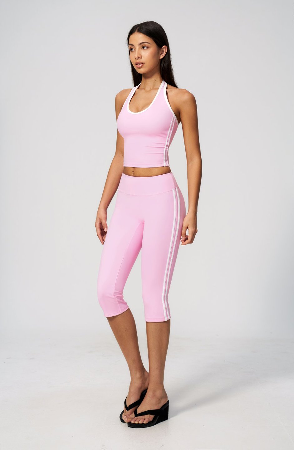 Halter Neck Capri Pants