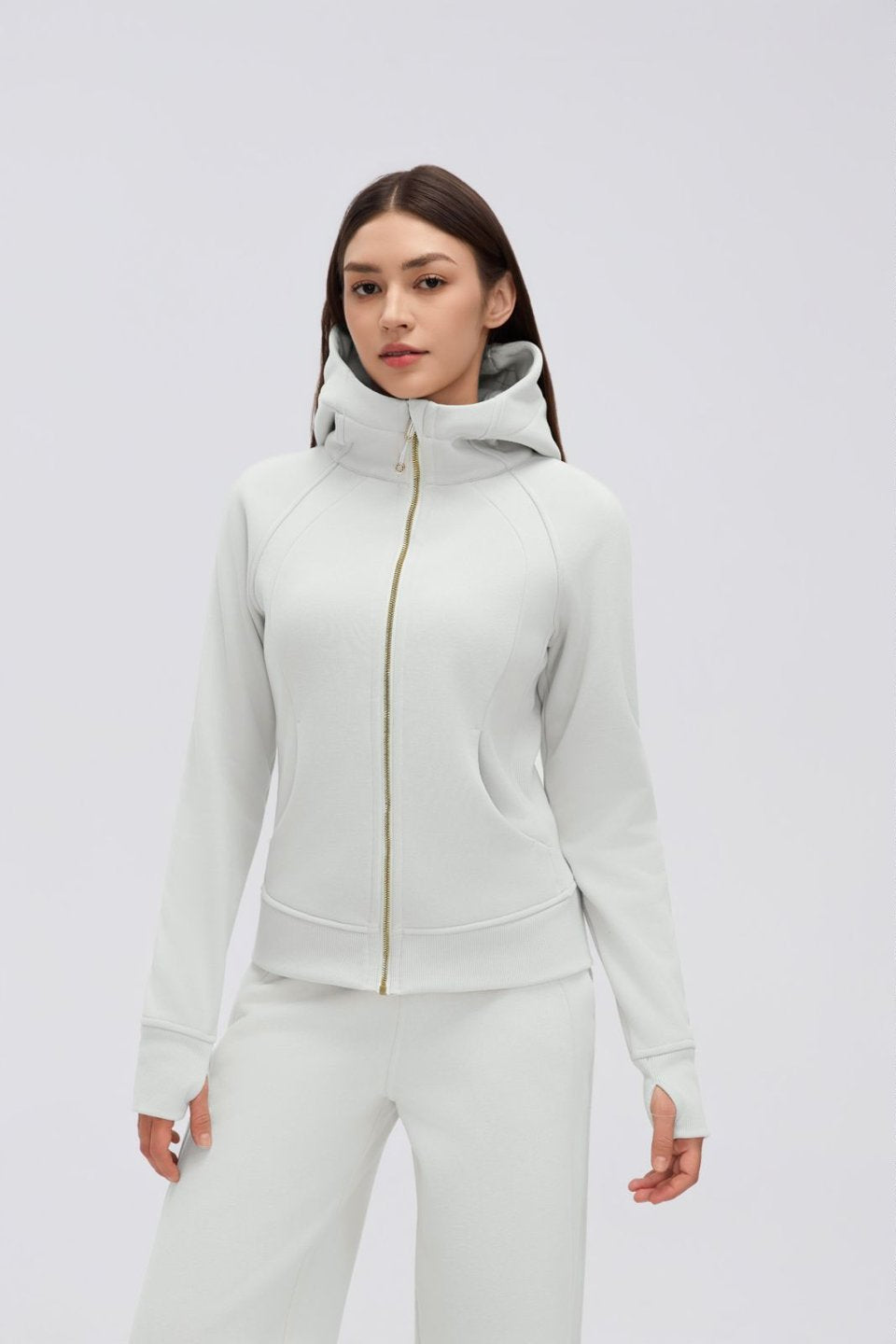 Women's Fleece-Lined Windproof Winter Sports Jacket