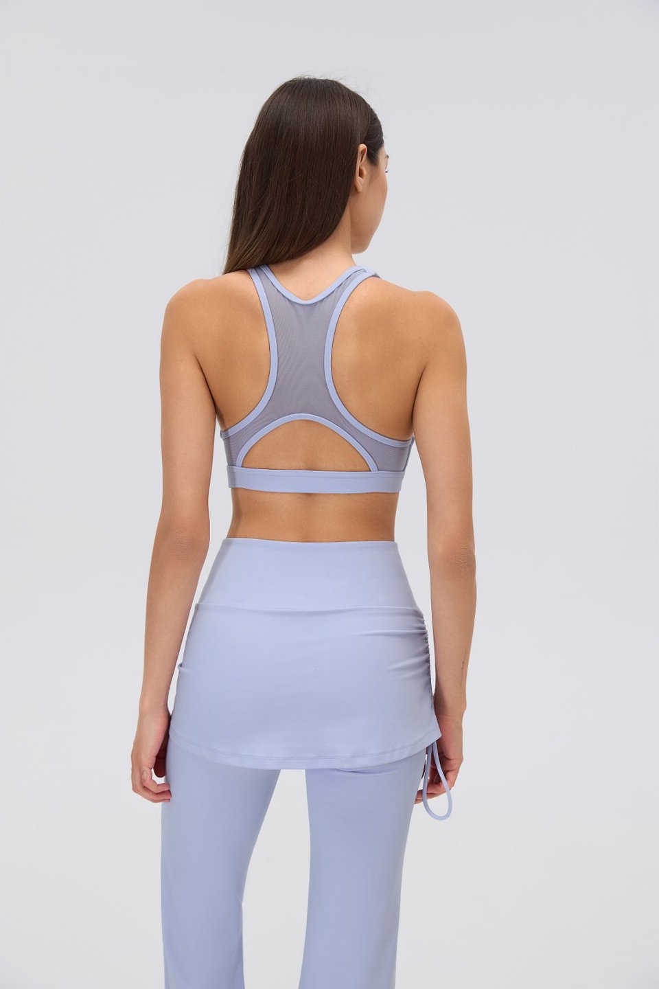 Women's Sports Bra and Flare Leggings Set