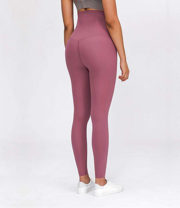 High-Waisted Belly-Wrap Maternity Yoga Leggings