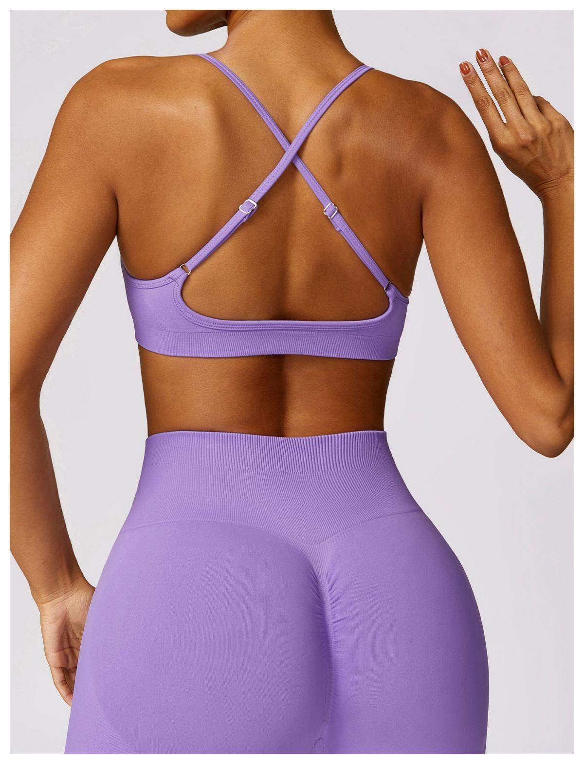 Quick-Drying Seamless Sports Bra