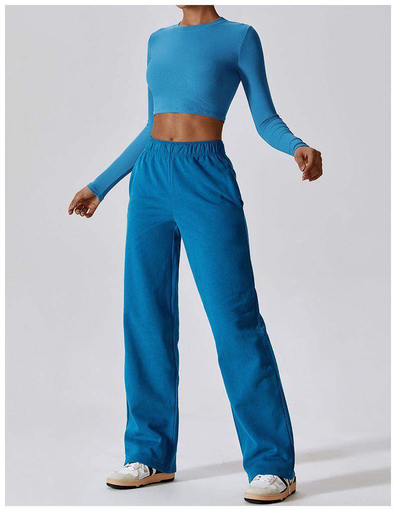 Schnelltrocknendes Sport-Langarmshirt