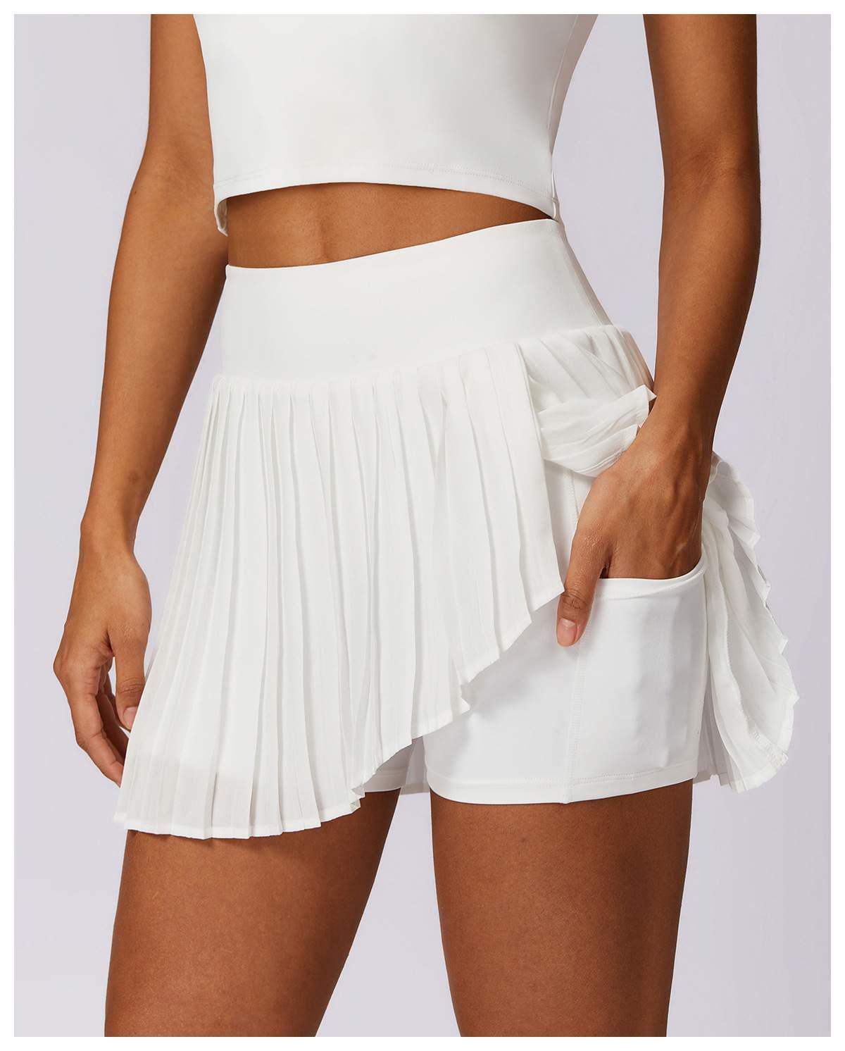 Quick-dry tennis skirt