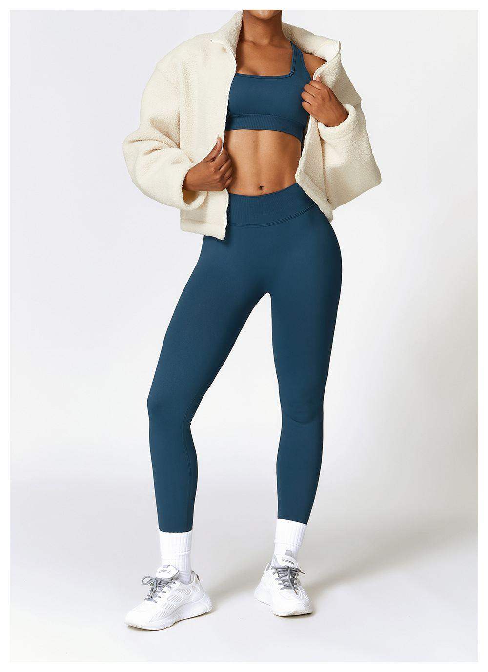 Fleece-Lined Flare Leggings