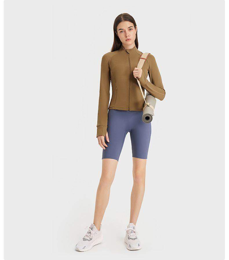 Zip Pocket Fitness Jacket