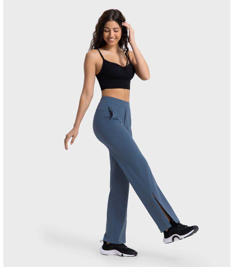 Hose mit hoher Taille