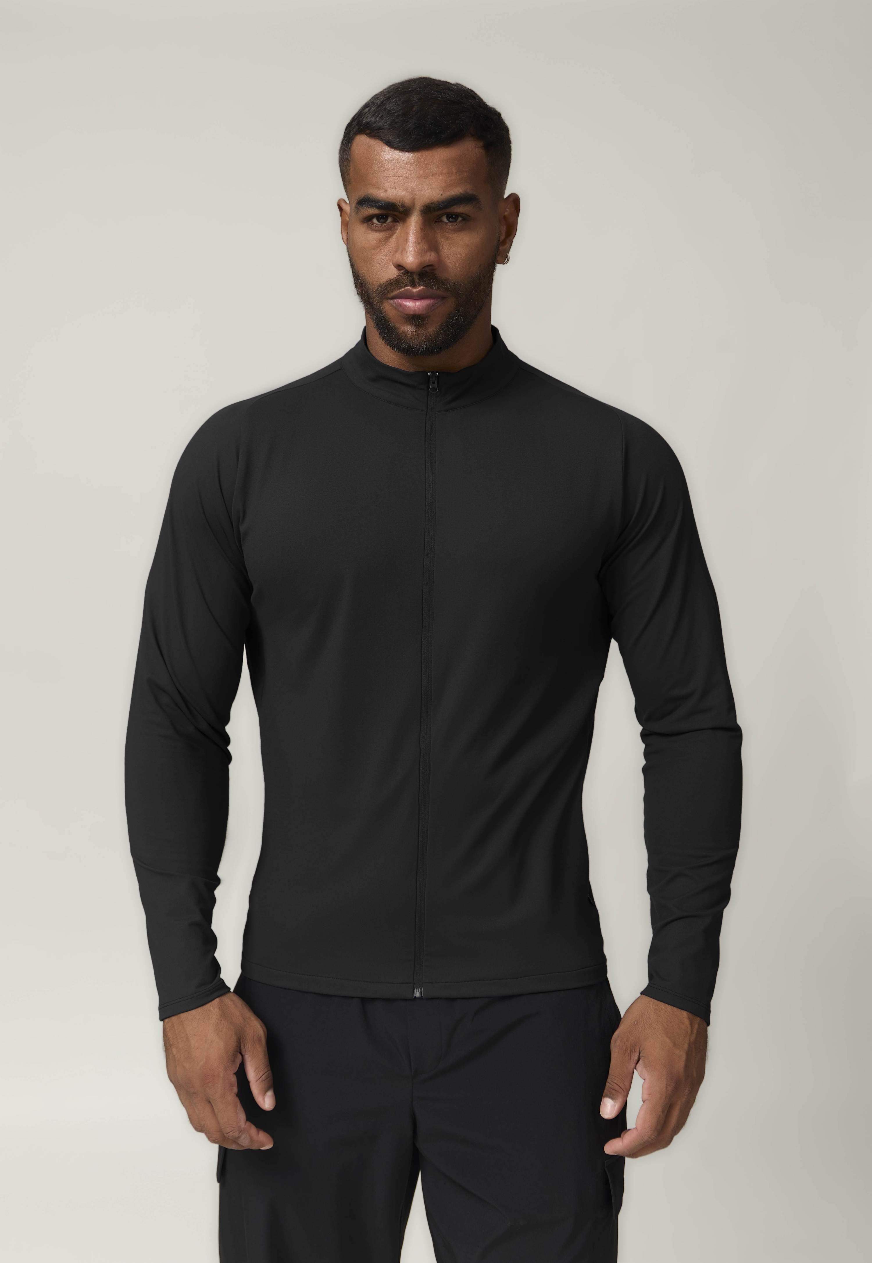 Men's Stand-Collar Sports & Fitness Jacket