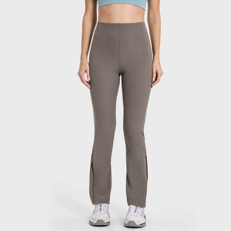 High-Waisted Hip-Lifting Slim Flare Pants