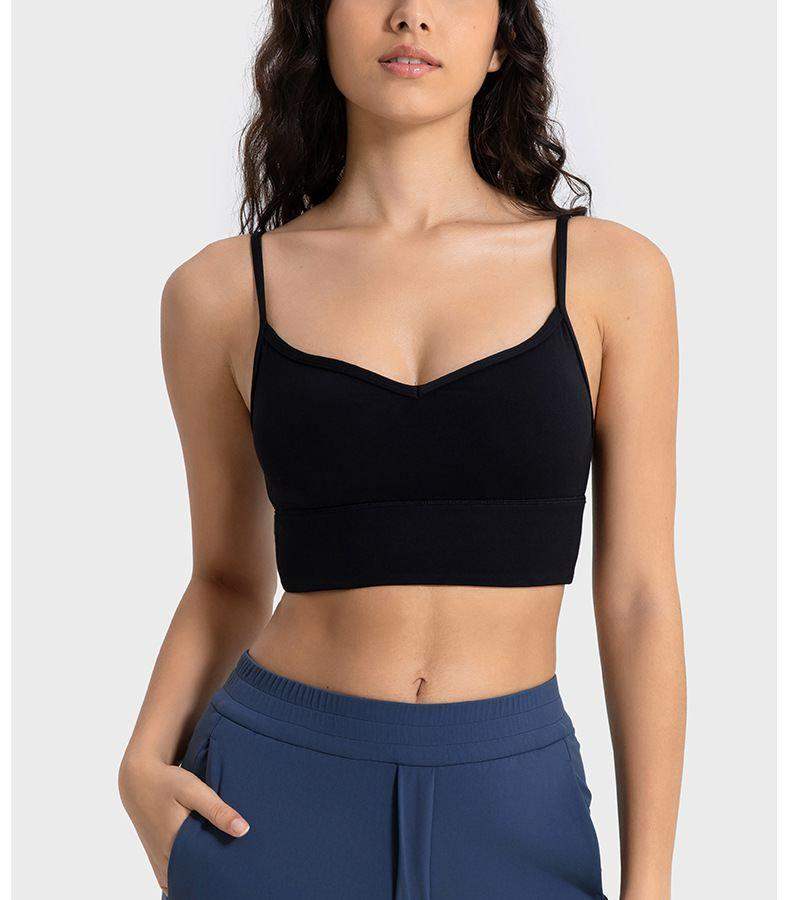 V-neck Sports Bra