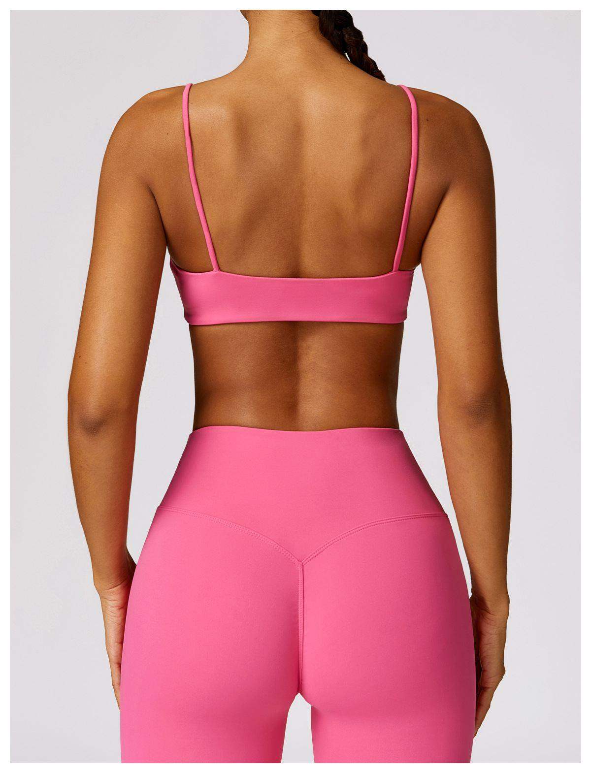 Strip Quick-Drying Sports Bra