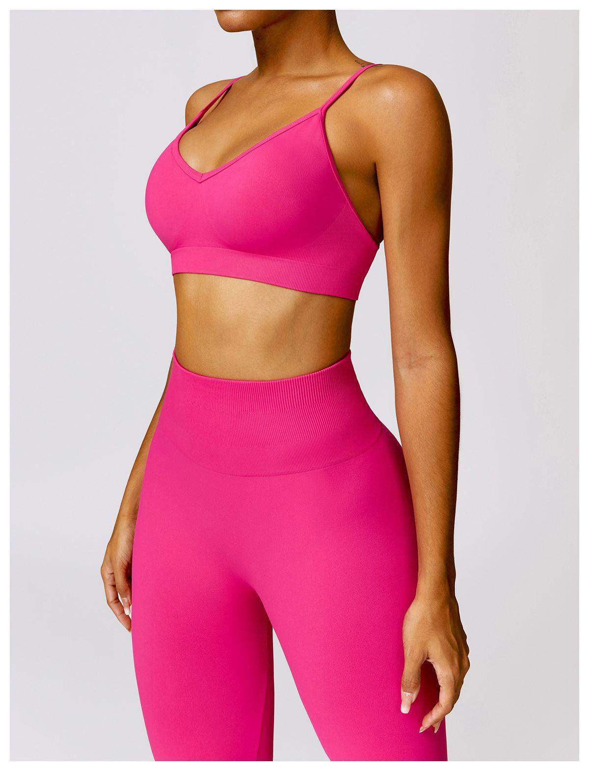 Quick-Drying Seamless Sports Bra