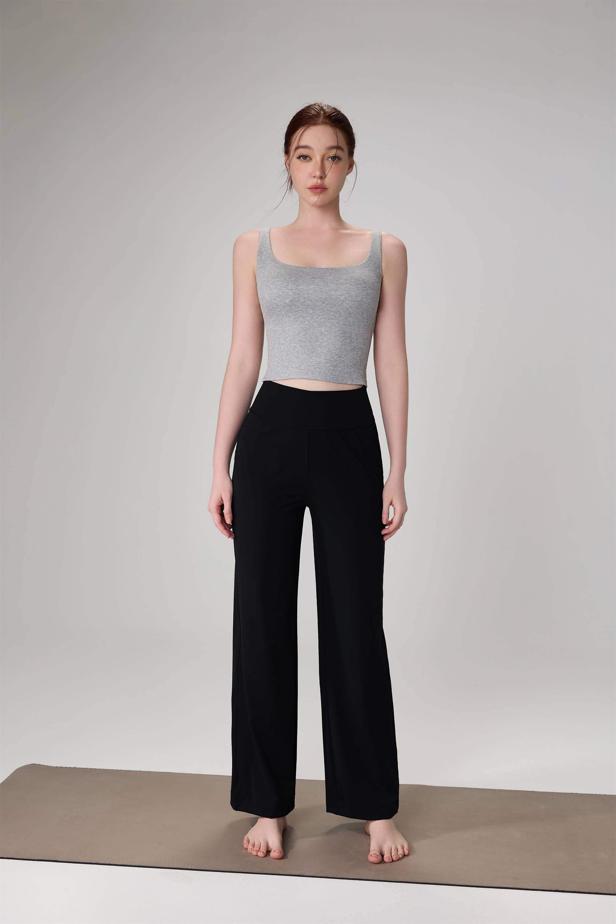 Outdoor-Laufhose mit geradem Bein und weitem Bein für Damen 