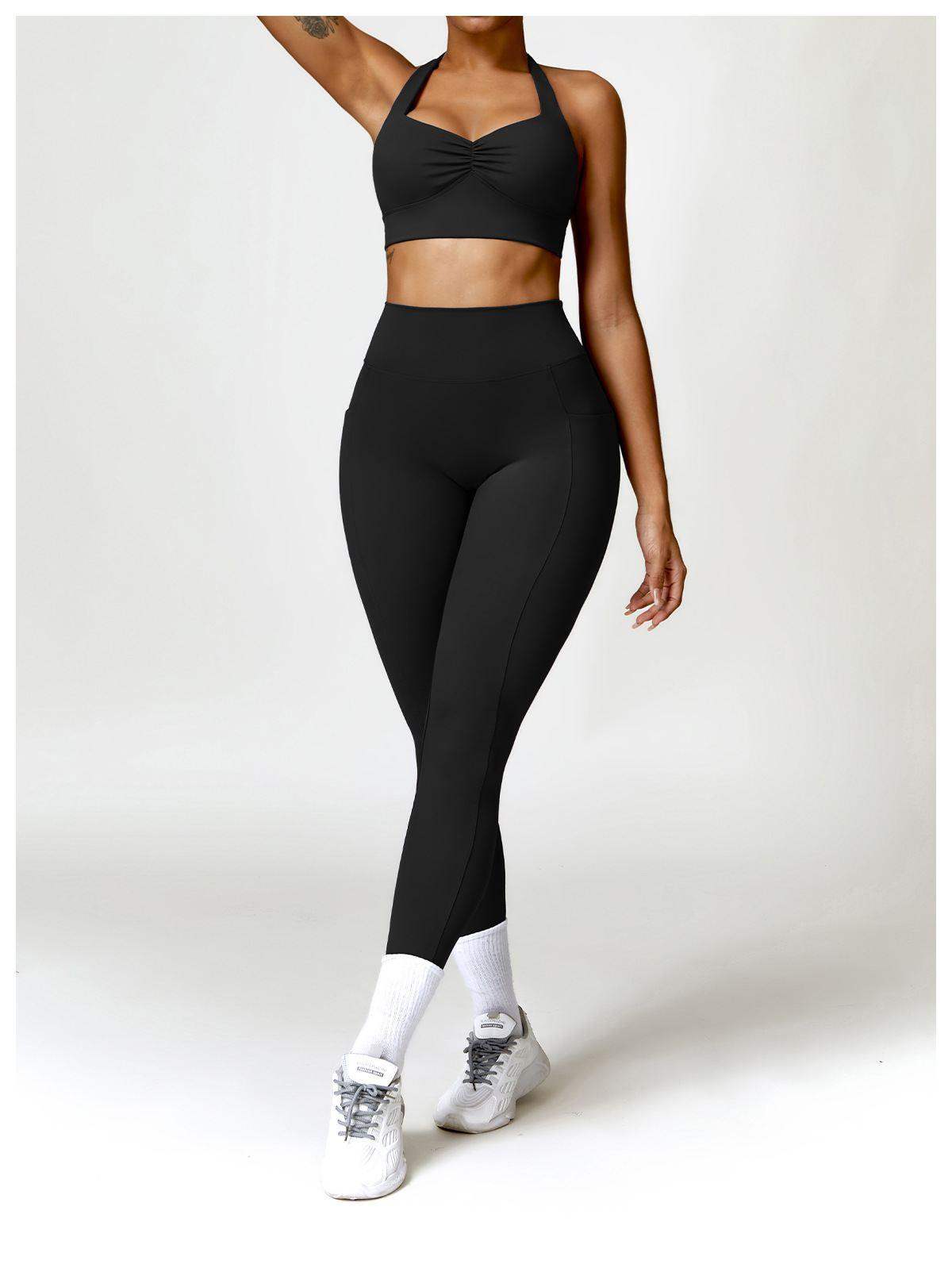 Quick-Drying High-Waist Leggings