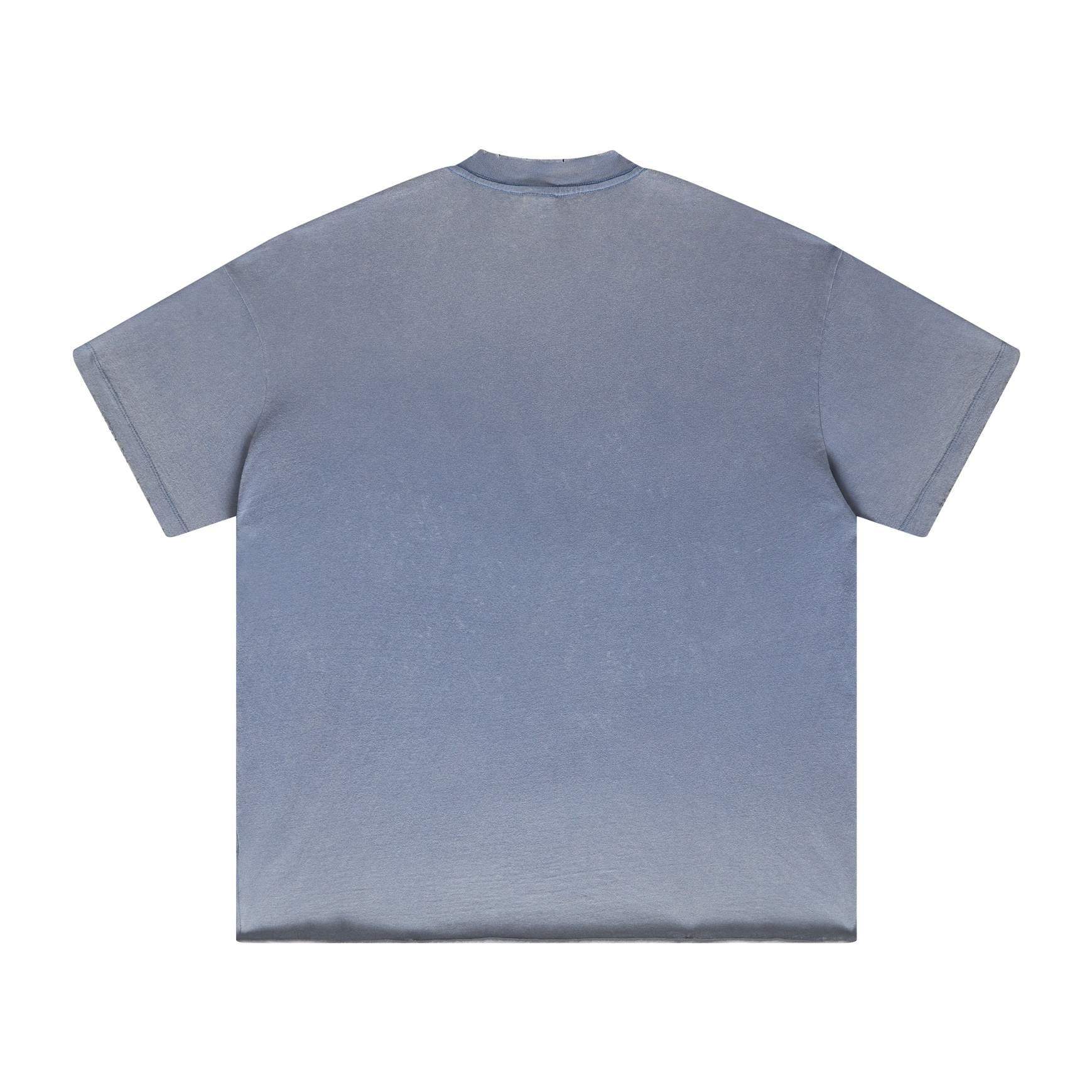 285g Washed Distressed T-Shirt