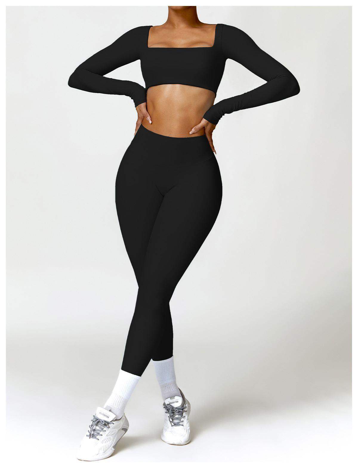 Winter Long Sleeve Yoga Running Top