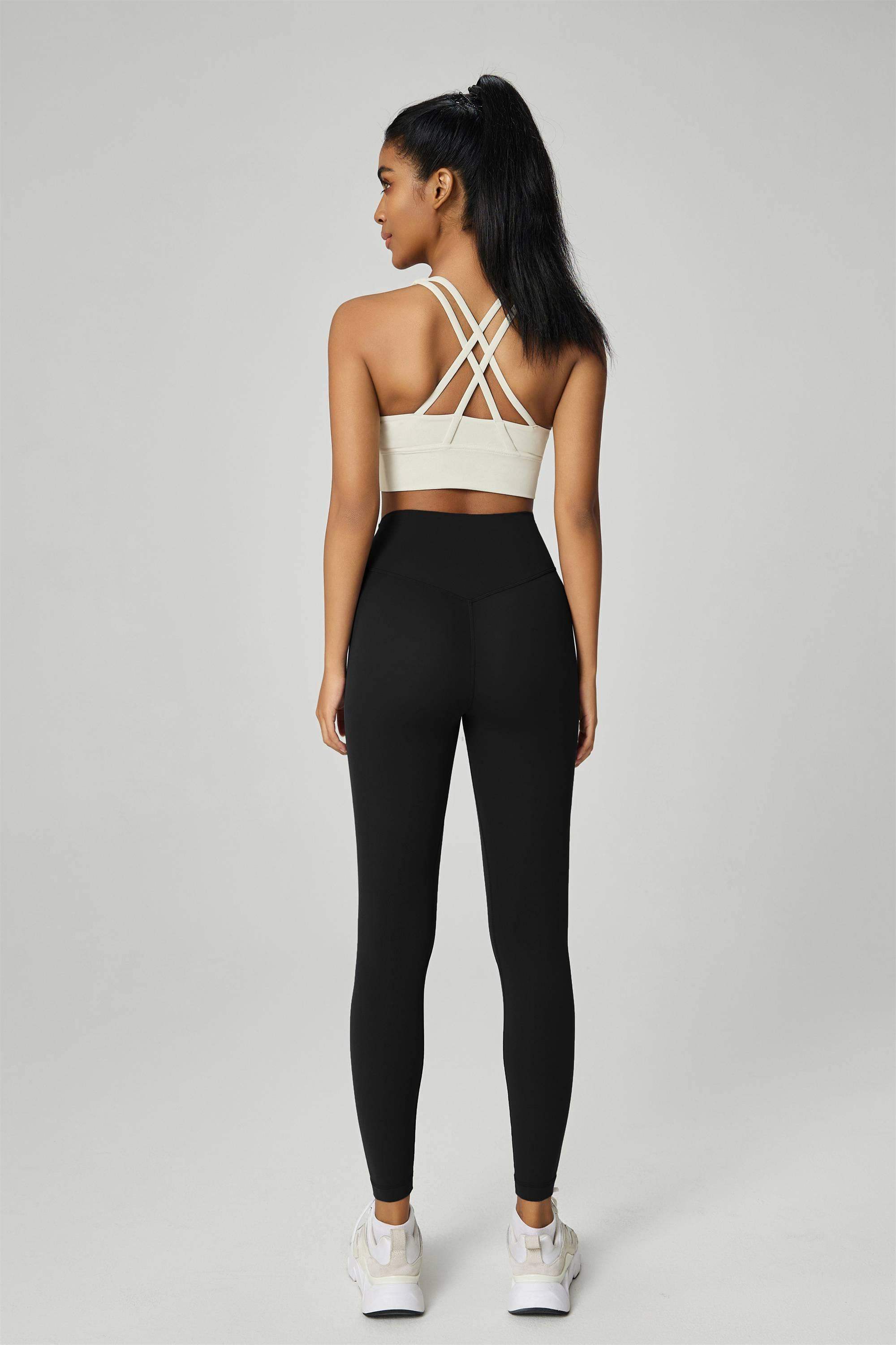 Sweat-Wicking Breathable High-Waisted Fitness Legging