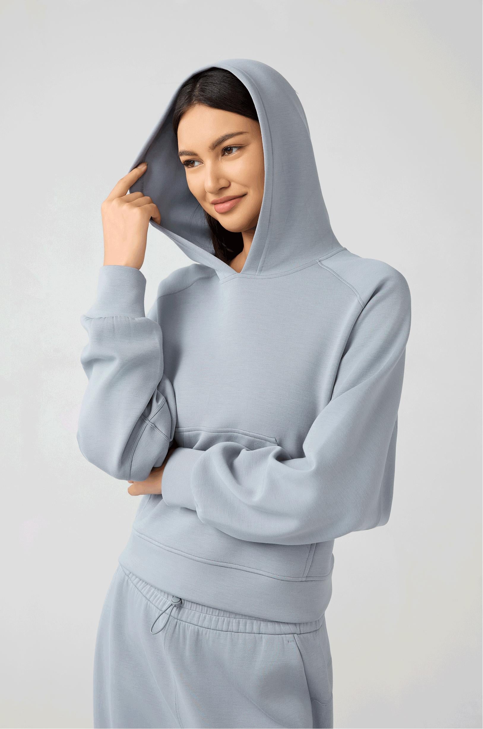 Casual Hooded Loose Sweatshirt