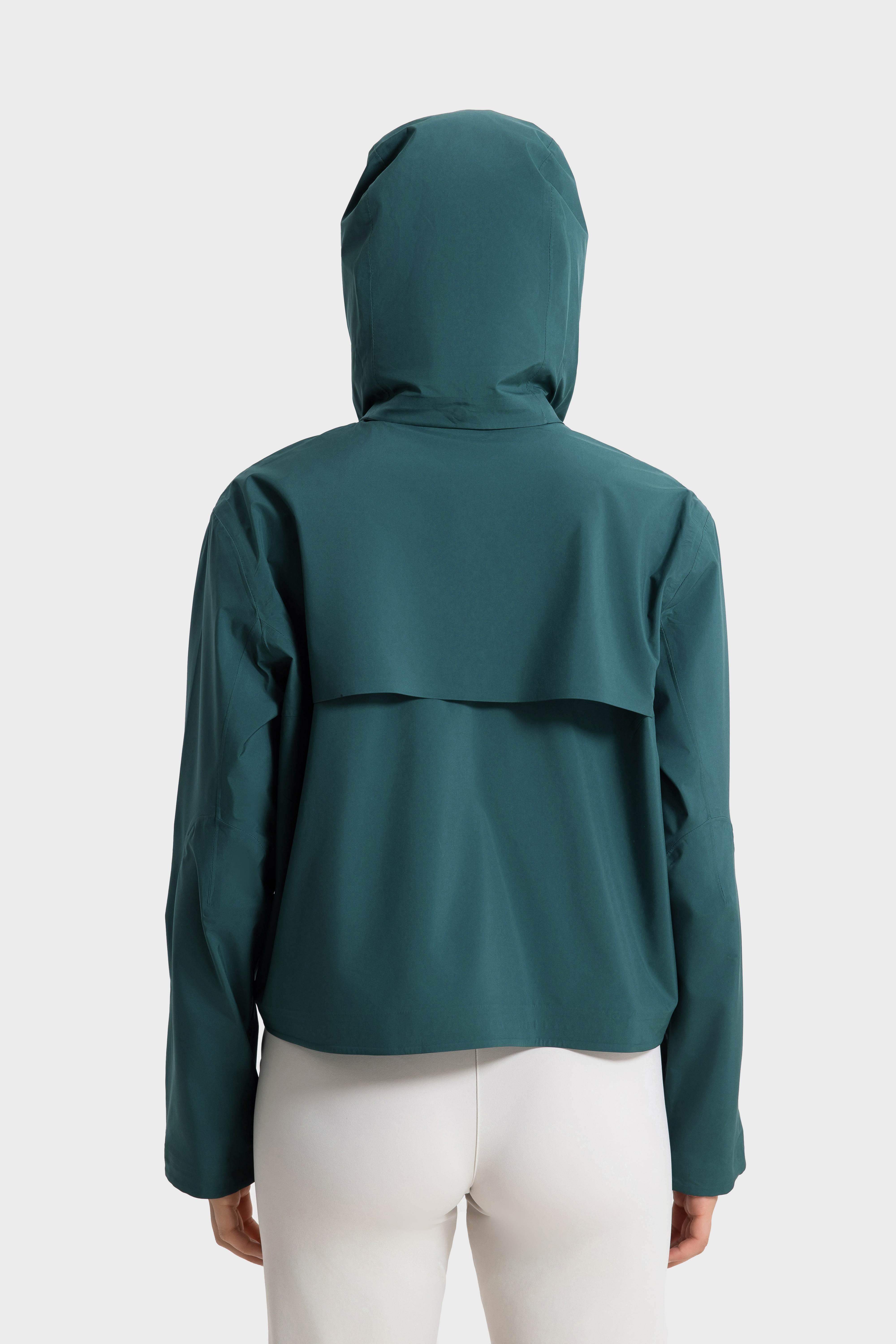 Detachable Hooded Windbreaker Jacket