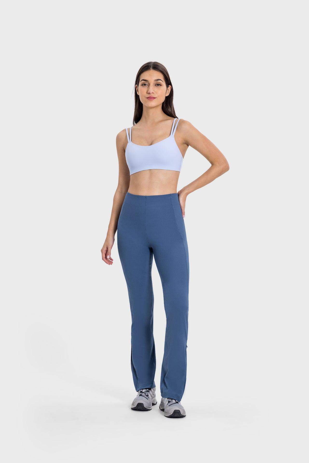 High-Waisted Hip-Lifting Slim Flare Pants