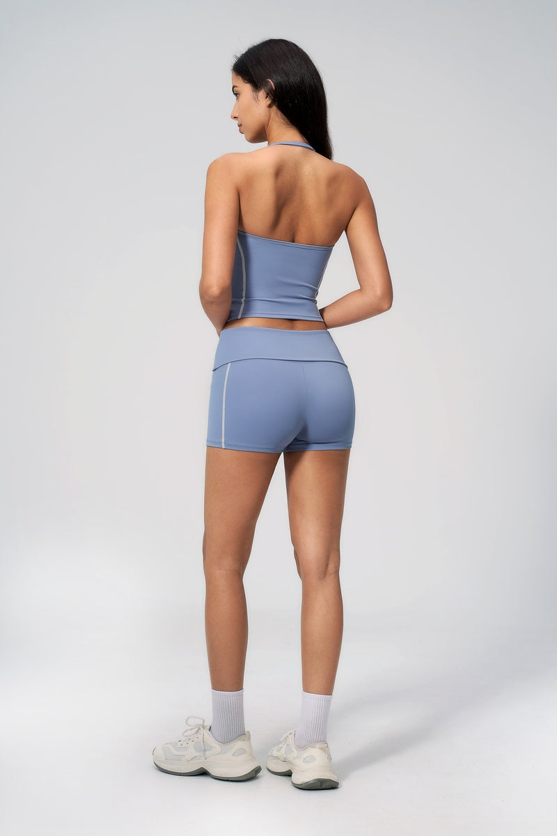 Women Sportswear Stripe Shorts Set