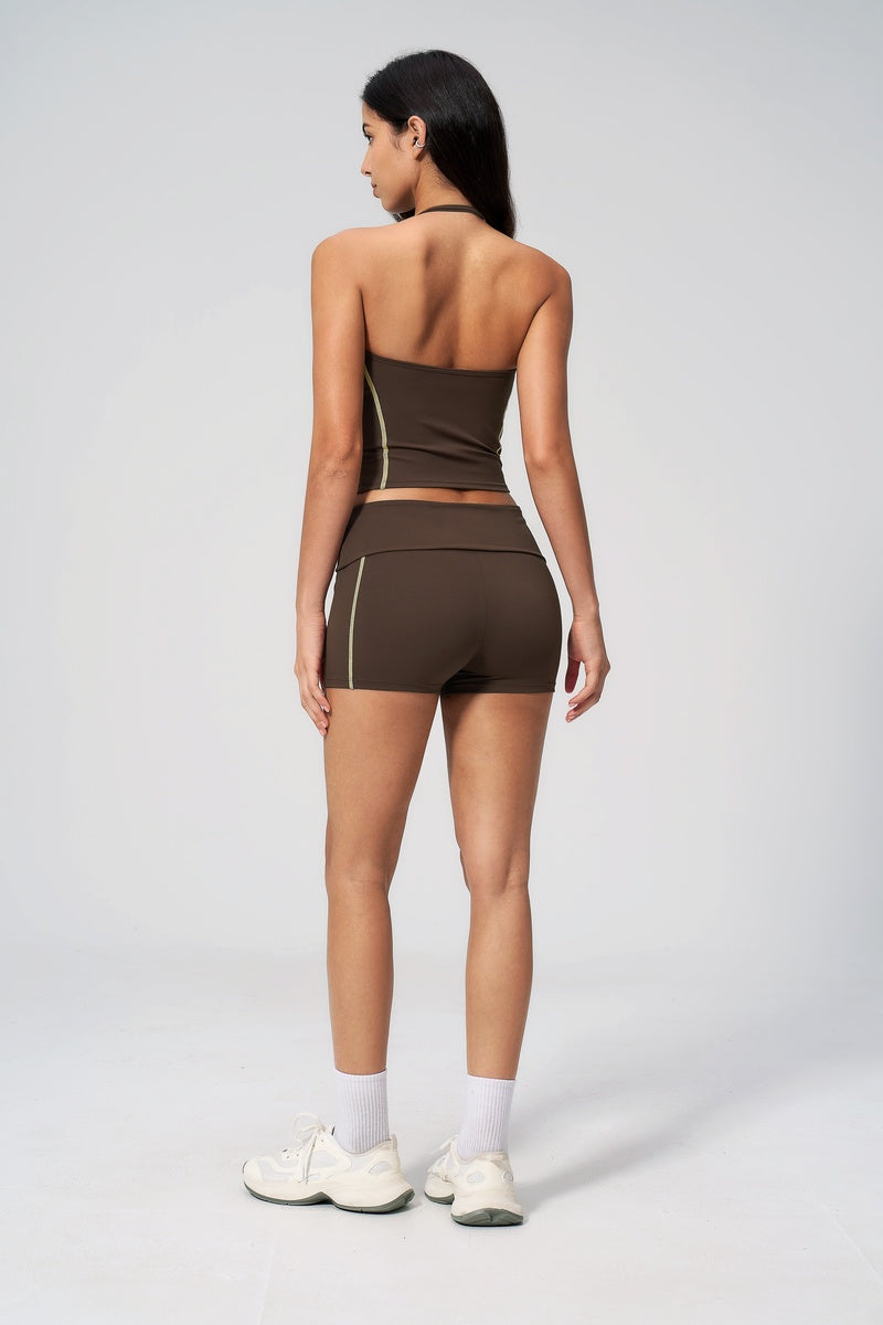 Women Sportswear Stripe Shorts Set